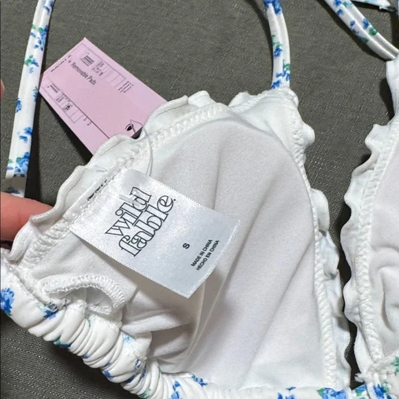 Wild fable White and Blue Floral Bikini Set - Picture 8 of 8